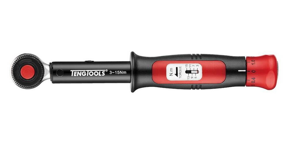 TENGTOOLS 237700075 Klucz dynamometryczny serii PLUS 1/4" 3-15 Nm