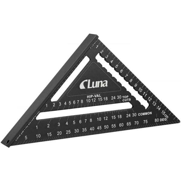 LUNA 281090100 Kątownik aluminiowy uniwersalny 175mm