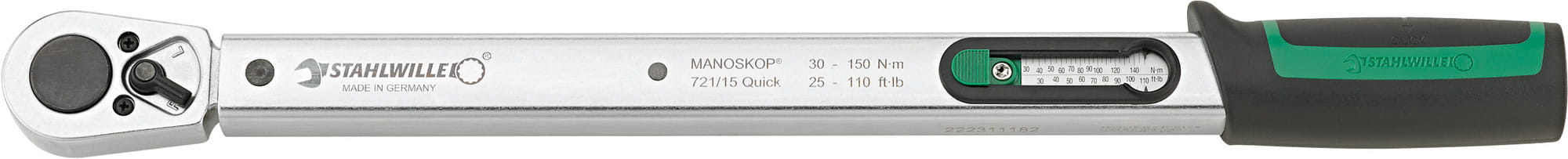 STAHLWILLE 50204015 Klucz dynamometryczny 1/2" 30-150 Nm