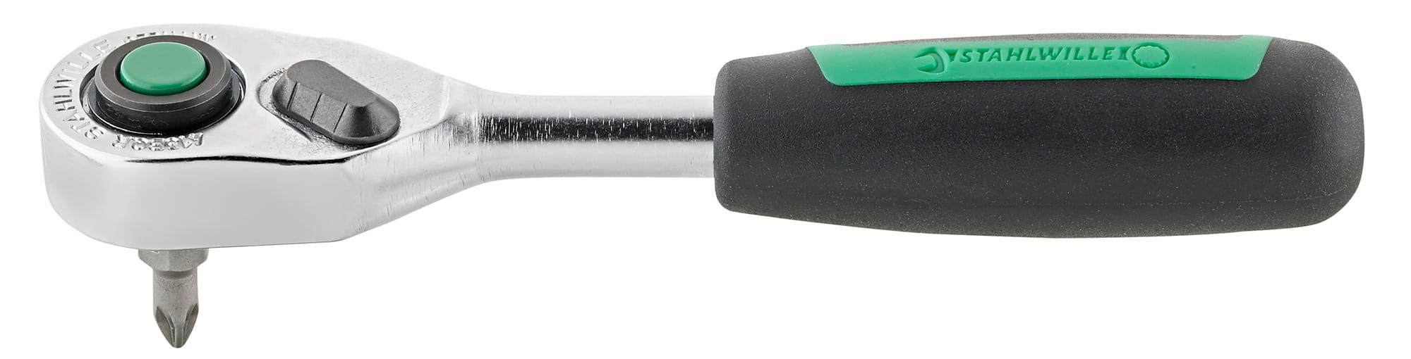 STAHLWILLE 11131010 Grzechotka z drobnymi zębami 1/4" 419B