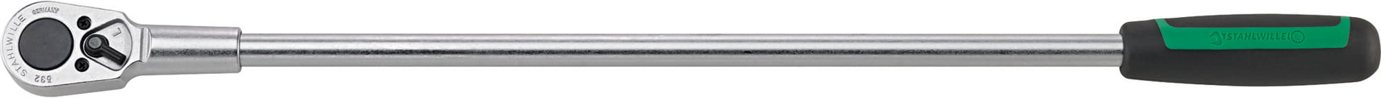 STAHLWILLE 13121030 Grzechotka 1/2" długa 612mm 532/2 KNARRE 1/2 MIT 2K-GRIFF