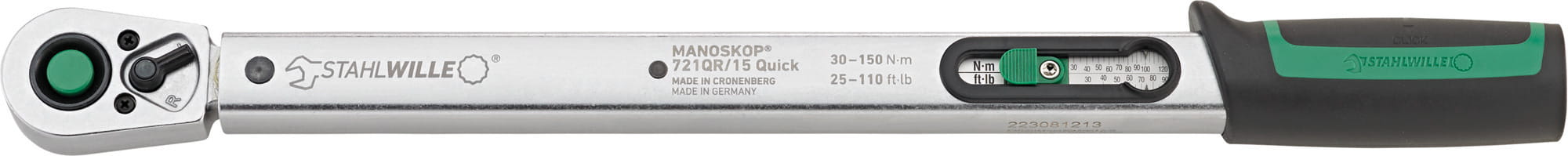 STAHLWILLE 50204120 Klucz dynamometryczny 40-200Nm 1/2" 721QR/20 QUICK