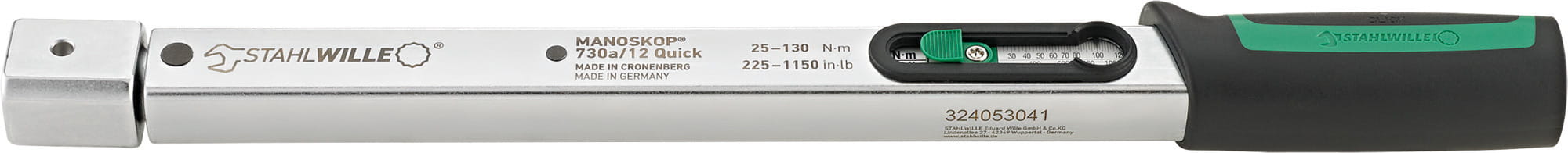 STAHLWILLE 50584012 Klucz dynamometryczny 25-130Nm 14x18mm 730A/12 QUICK