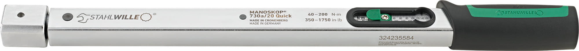 STAHLWILLE 50584020 Klucz dynamometryczny 40-200Nm 14x18mm 730A/20 QUICK
