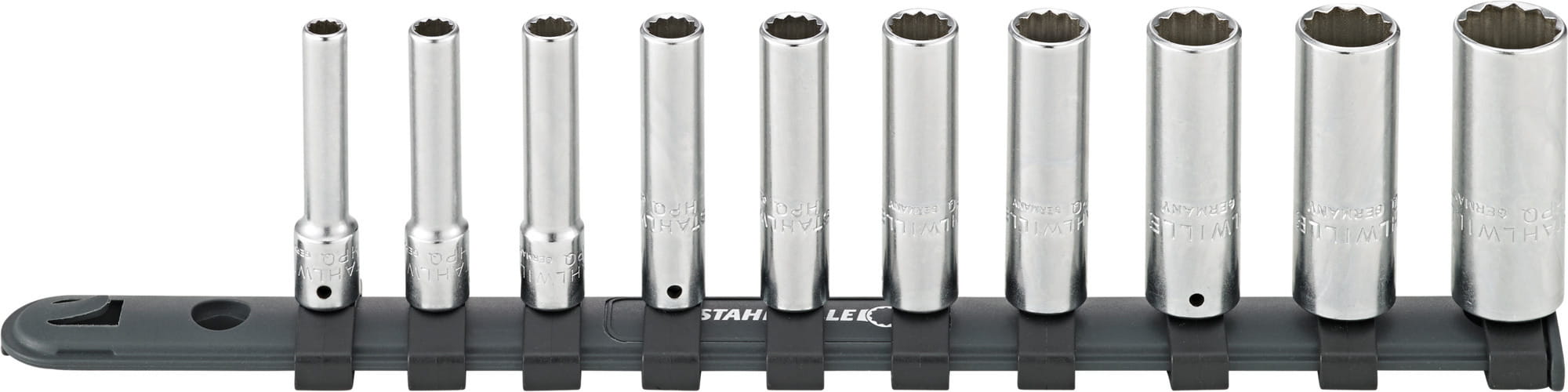 STAHLWILLE 96016410 Komplet nasadek długich 1/4" 40aDL/10-12916