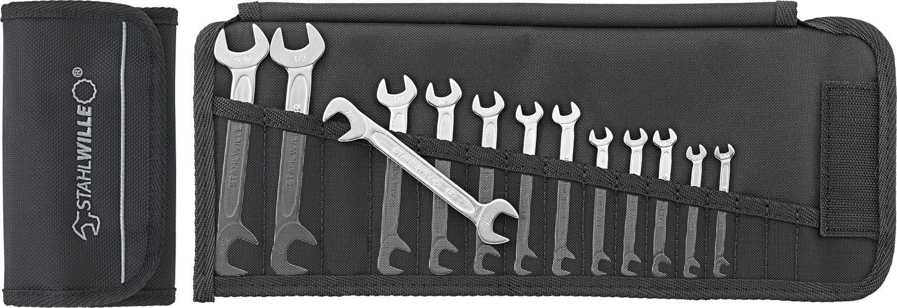 STAHLWILLE 96404654 Zestaw kluczy płaskich 5/32"-9/16" 13szt. 12A/13