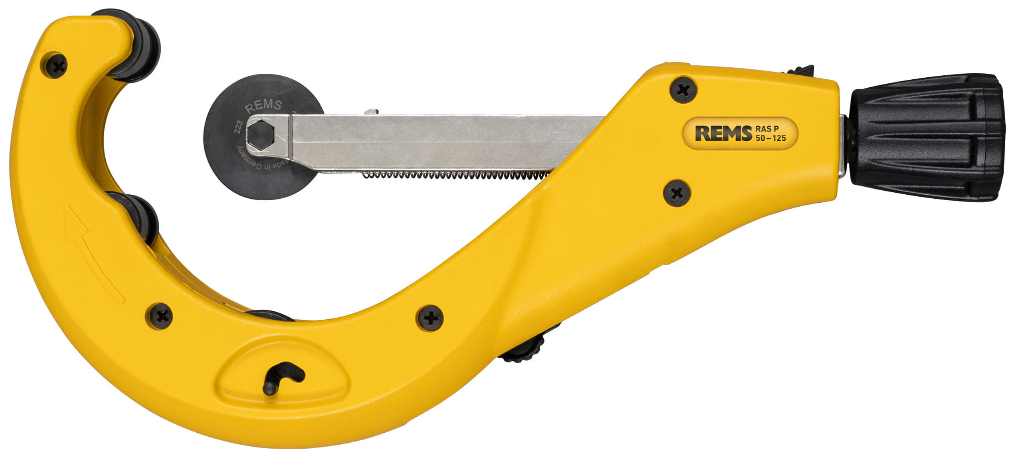 REMS 290500 R-S16 Obcinak do rur z tworzyw sztucznych i rur kompozytowych RAS P 50-125mm
