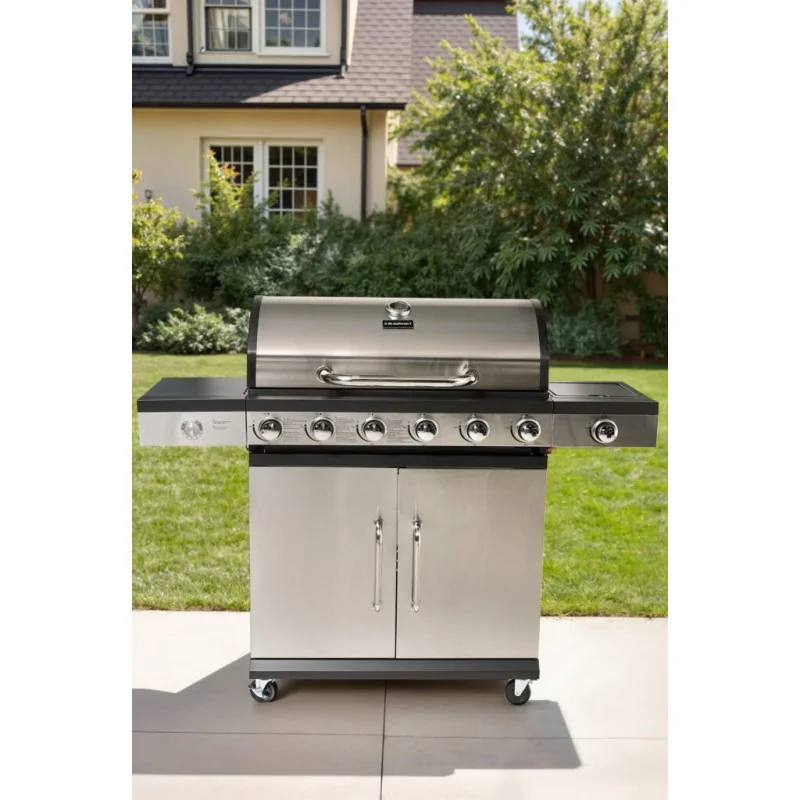 BLAUPUNKT BP-GG601 GRILL GAZOWY 6+1 STAL NIERDZEWNA 16,5KW