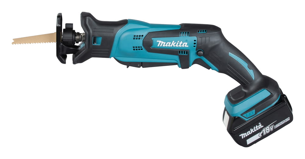 Makita DJR183RTJ Akumulatorowa piła posuwowa szablasta LXT 18V 2x5,0 Ah