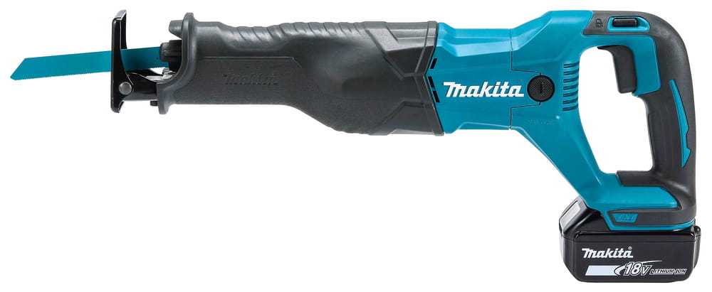 Makita DJR186RTE Akumulatorowa piła posuwowa szablasta LXT 18V 2x5,0 Ah