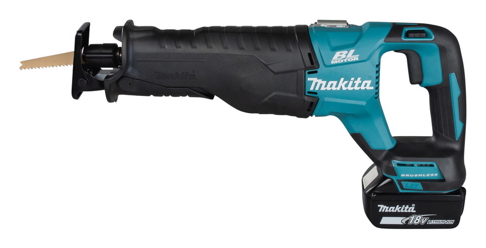 Makita DJR187RTE Akumulatorowa piła posuwowa szablasta LXT 18V 2x5,0Ah