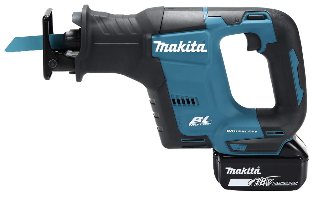 Makita DJR188RTJ Akumulatorowa piła posuwowa szablasta LXT 18V 2x5,0 Ah