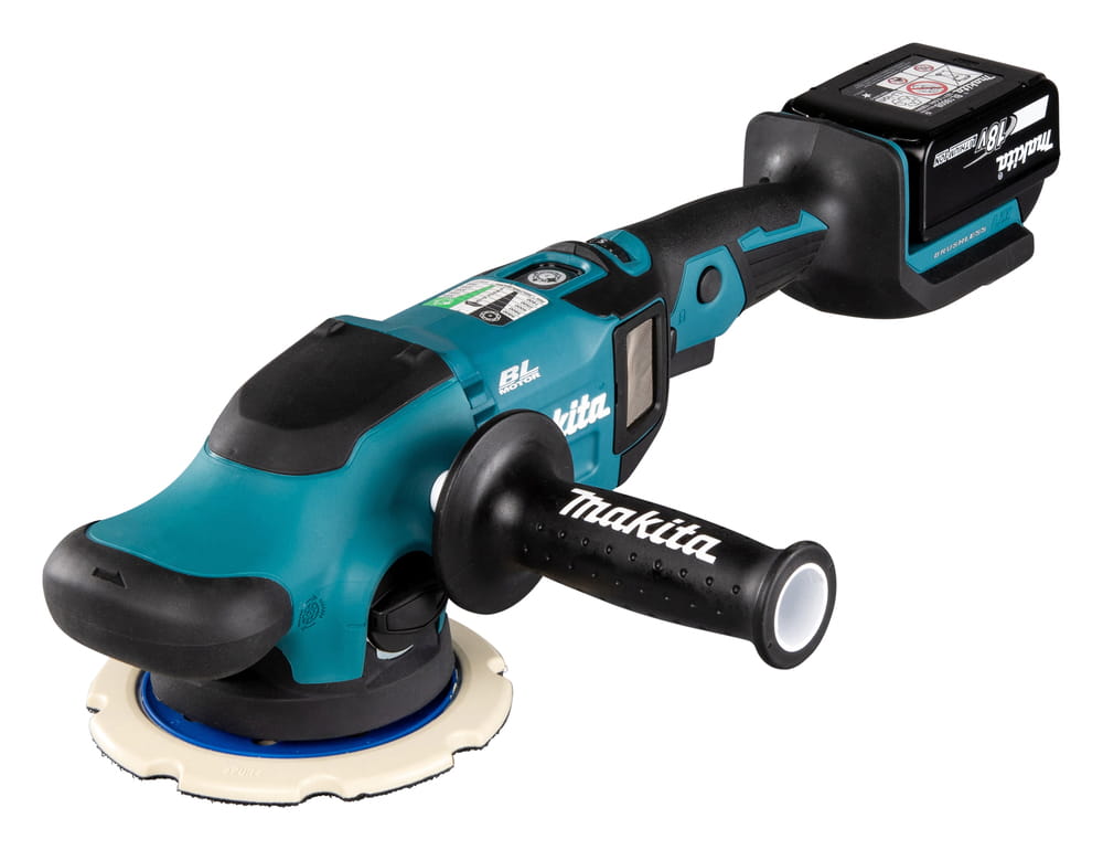 Makita DPO600RTE Akumulatorowa polerka mimośrodowa LXT 18V 2x5,0Ah 150mm