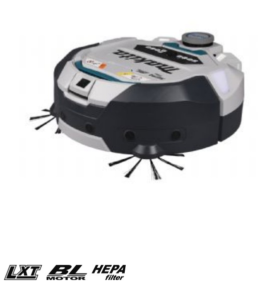 Makita DRC300Z Akumulatorowy odkurzacz robot odkurzający LXT 18V
