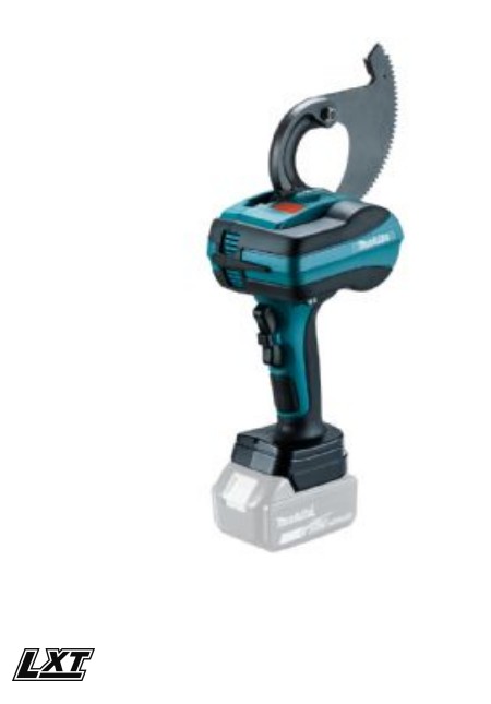 Makita DTC100ZK Akumulatorowa przecinarka nożyce do kabli LXT 18V 50mm