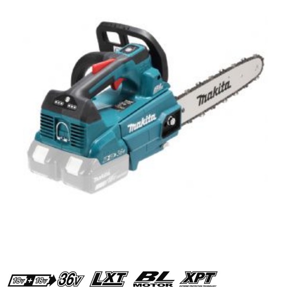 Makita DUC306ZB Akumulatorowa pilarka łańcuchowa do gałęzi LXT 2x18V 300mm