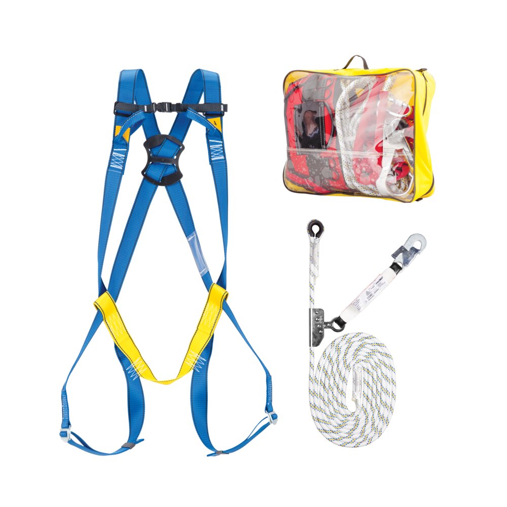 PROTEKT BASIC PRO 3S/15 Zestaw powstrzymujący upadek M-XL 15m