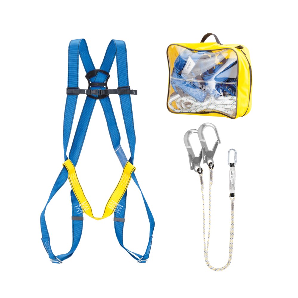 PROTEKT BASIC 6S+ Zestaw powstrzymujący upadek do pracy na rusztowaniach XXL