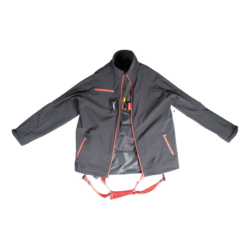 PROTEKT KB 042 Kurtka SOFTSHELL z szelkami bezpieczeństwa P-11C