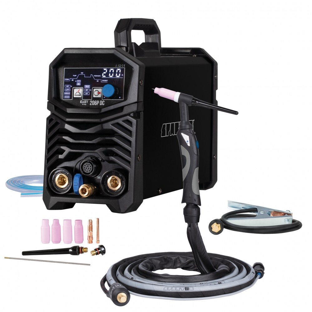 SPARTUS Spawarka inwertorowa EasyTIG 206P DC