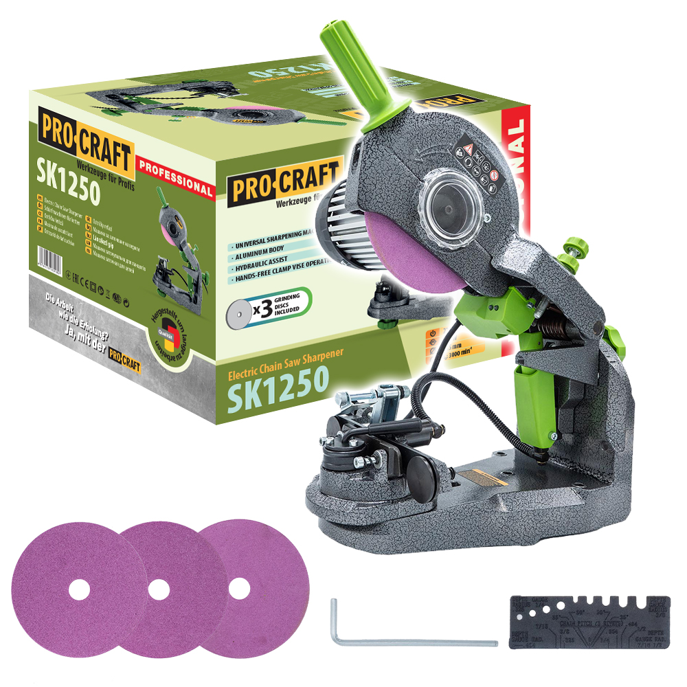 Procraft Ostrzałka do łańcuchów 300W SK1250