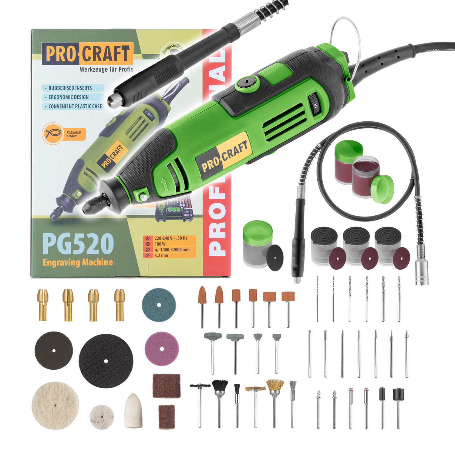 Procraft Multiszlifierka 180W PG520