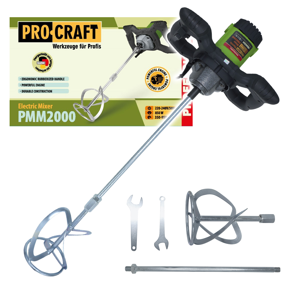 Procraft Mieszadło elektryczne 850W 120mm PMM2000