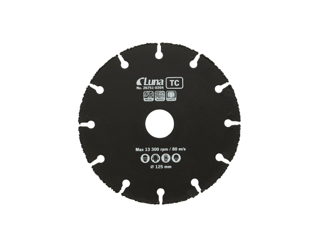 Luna 267510204 Tarcza tnąca wielofunkcyjna TC 125mm
