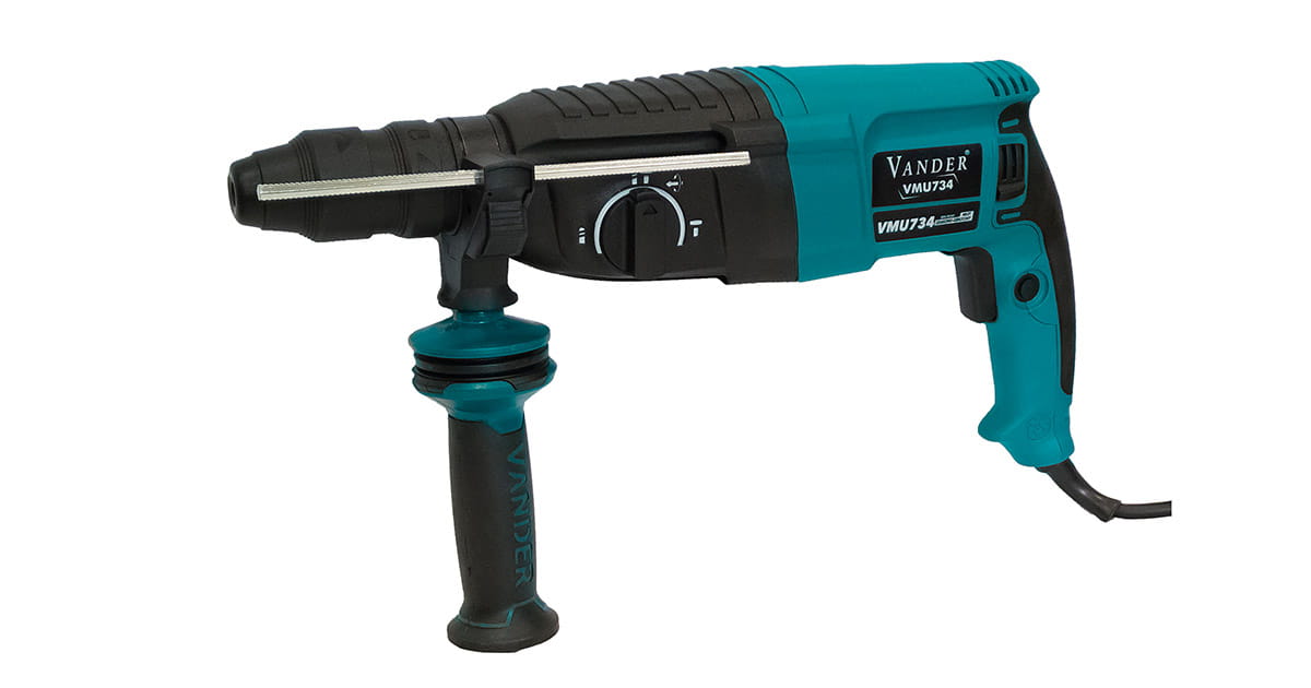 MŁOT UDAROWO OBROTOWY SDS PLUS + UCHWYT VMU734 VANDER