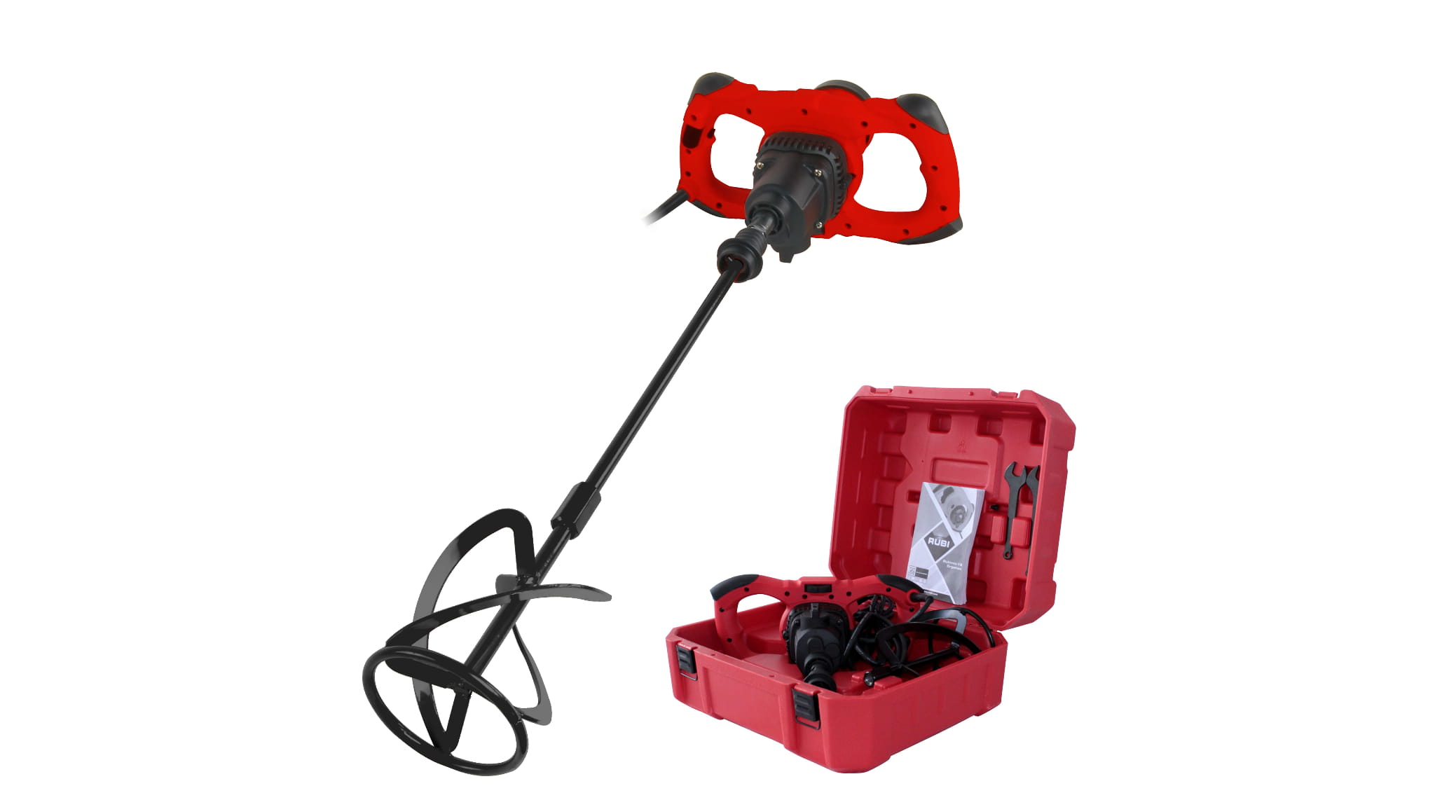 RUBI 24998 Mieszarka elektryczna RUBIMIX-16 ERGOMAX 230V-50/60Hz z walizką