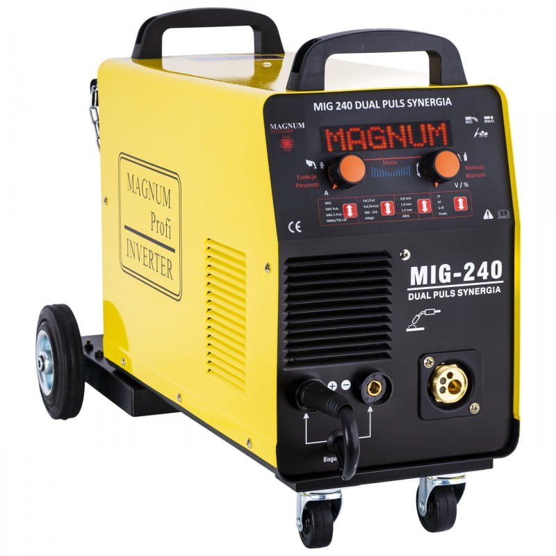 MAGNUM U MI 240 DP Półautomat spawalniczy MIG/MAG 240DUAL PULS SYNERGIA