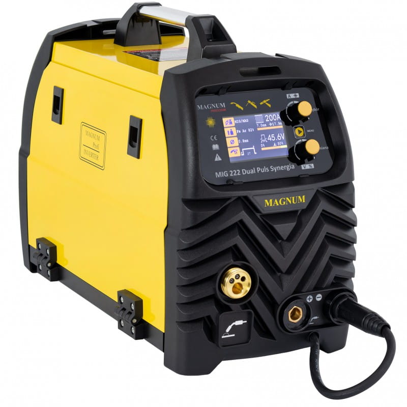 MAGNUM U MI 222 DP LCD Półautomat spawalniczy MIG 222DP SYNERGIA LCD