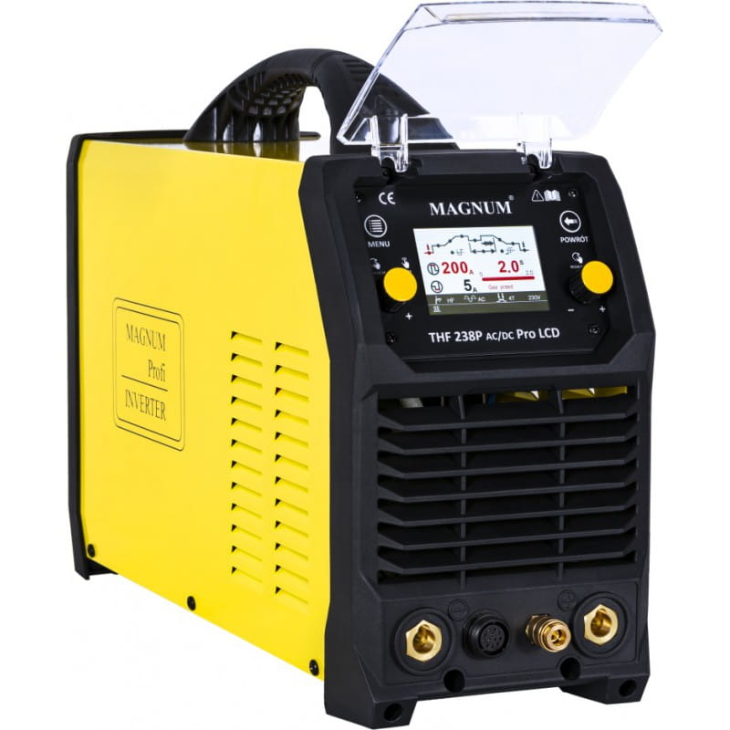MAGNUM U I THF238P LCD Spawarka inwertorowa TIG THF 238 LCD AC/DC PRO