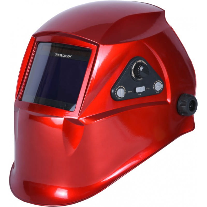 MAGNUM POS-T PRO REM Przyłbica spawalnicza PROCOLOR CZERWONA