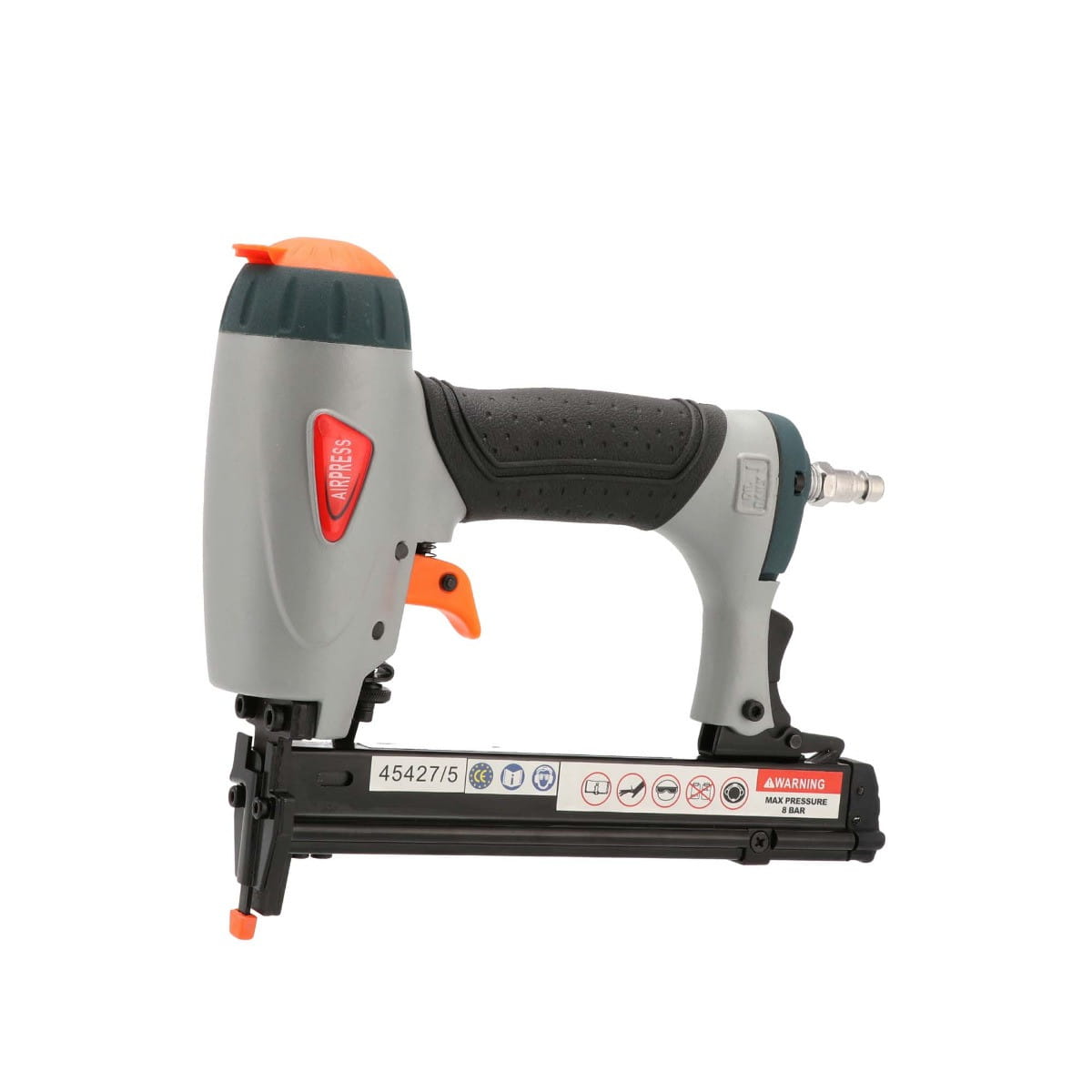 AIRPRESS 45427-5 Zszywacz pneumatyczny typ 80 zszywki 6-25 mm + komplet akcesoriów