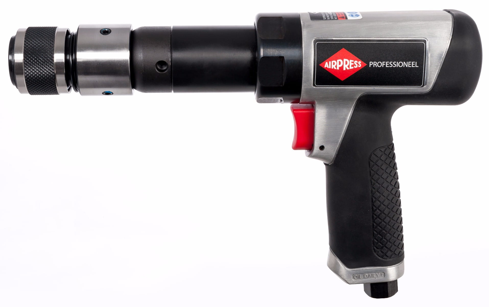 AIRPRESS 45487 Młotek pneumatyczny 3/4" 283 l/min + dłuta (5 sztuk) - zestaw