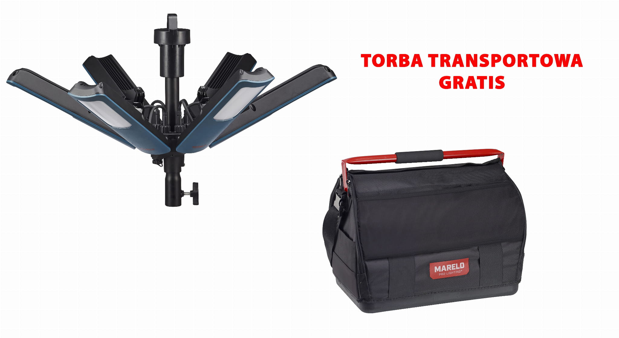 MARELD PR-690000633 Lampa robocza Starburst 16000 APP z torbą transportową