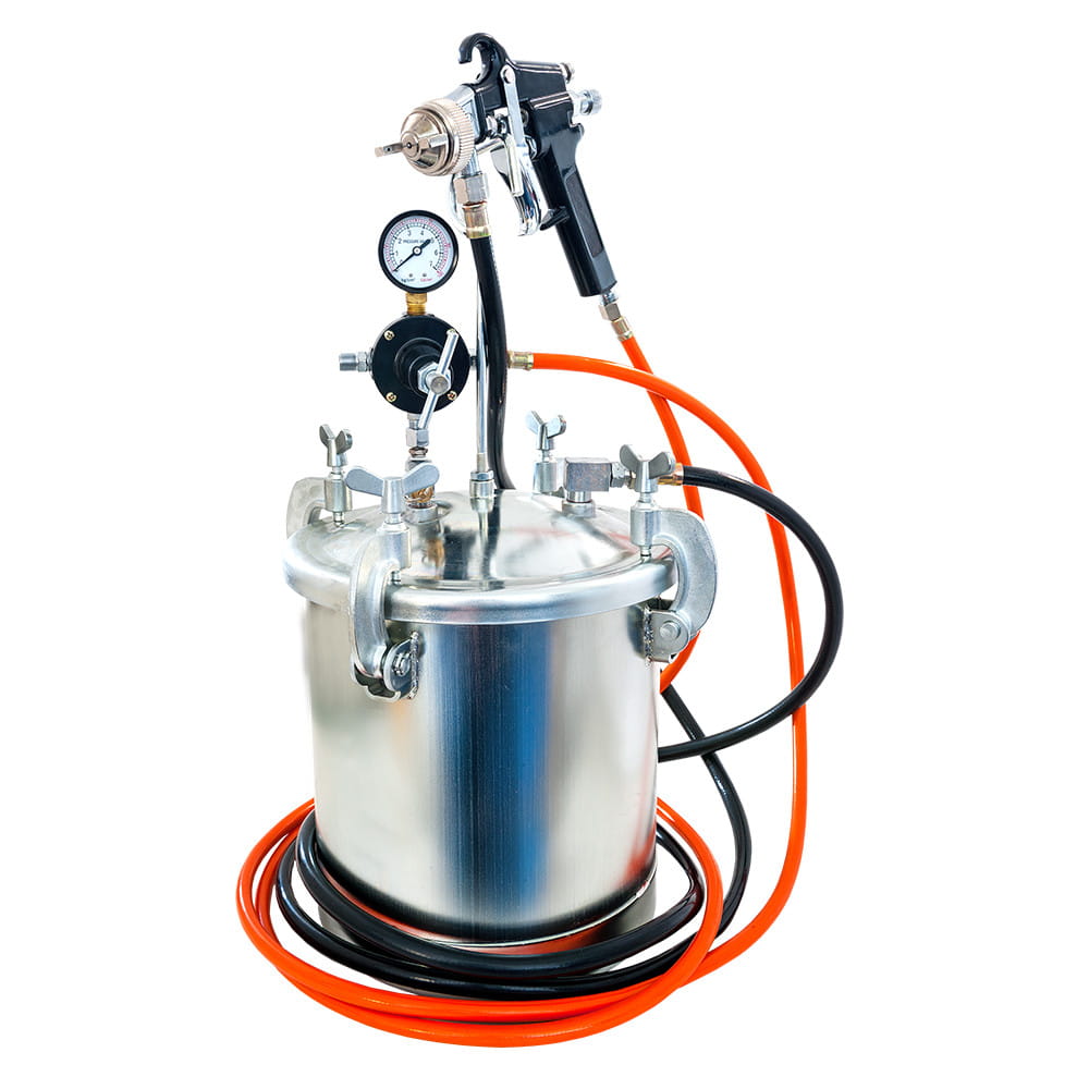 AIRPRESS 45202 Pistolet lakierniczy ze zbiornikiem 8,5 litra