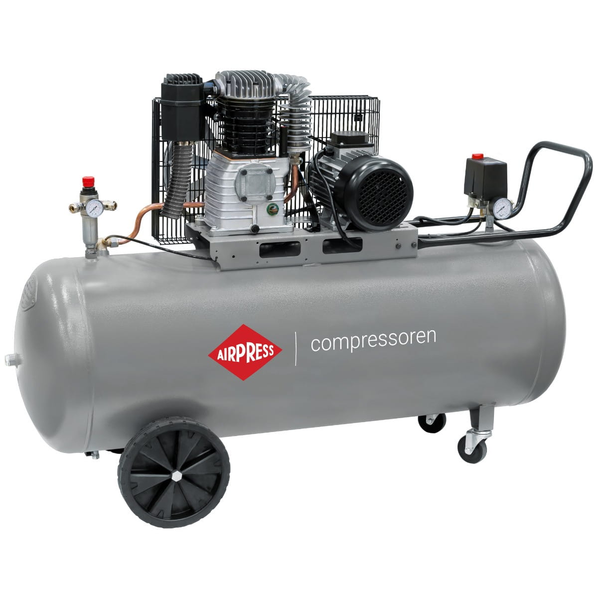 AIRPRESS 360564 Kompresor dwutłokowy HK 600-200 Pro 10 bar 200L