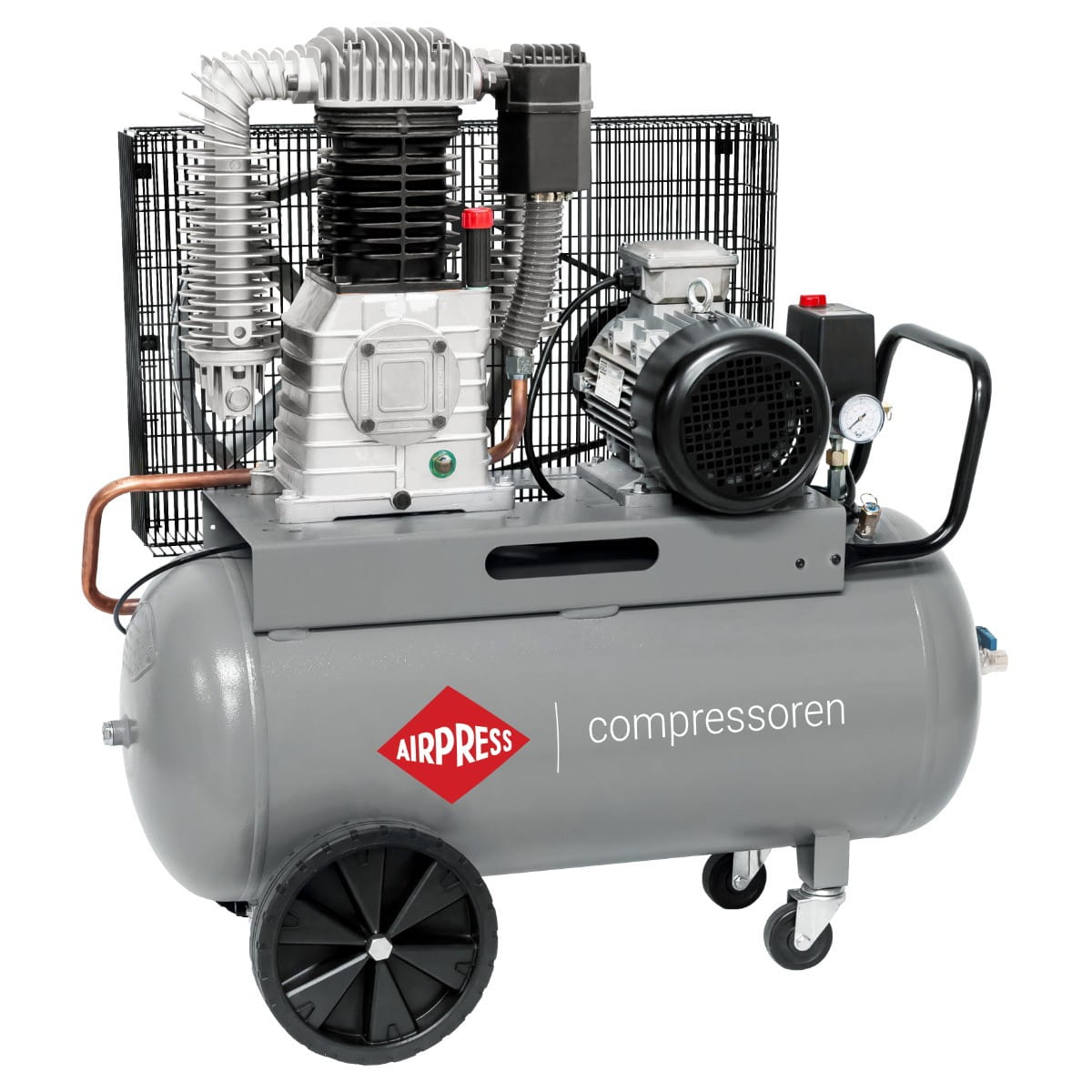 AIRPRESS 360645 Kompresor dwutłokowy HK 1000-90 Pro 11 bar 400V 90L