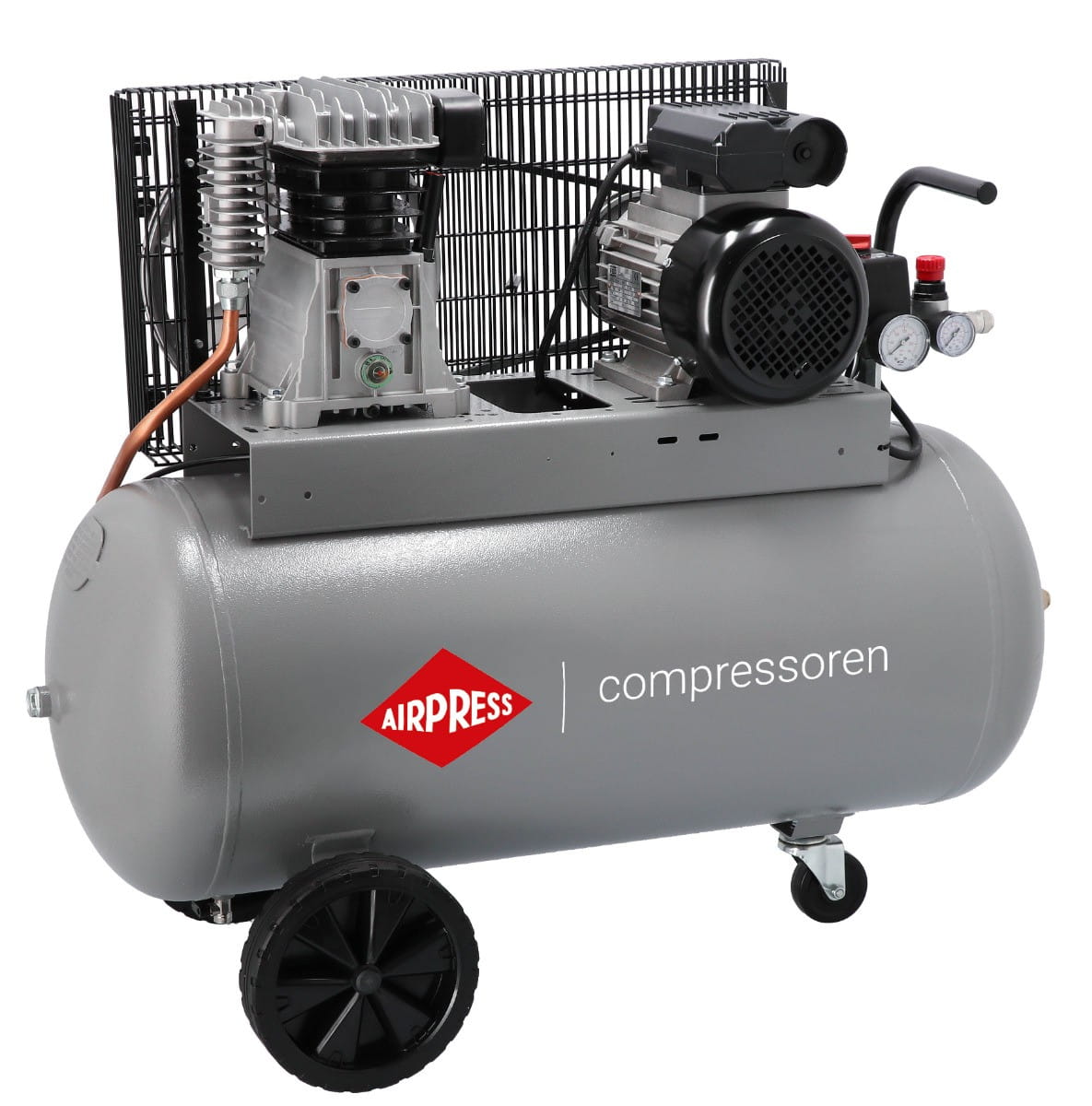 AIRPRESS 360562 Kompresor dwutłokowy HL 375-100 Pro 10 bar 230V 90L