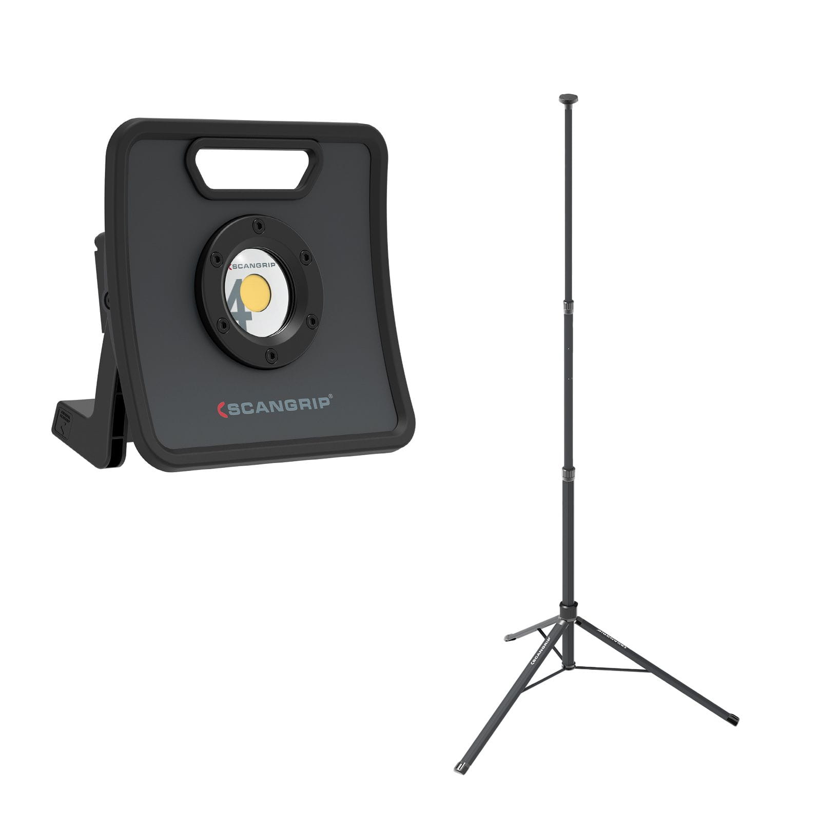 SCANGRIP SG490442 Lampa Naświetlacz NOVA 4K IP67 4000lm + Statyw TRIPOD 2M
