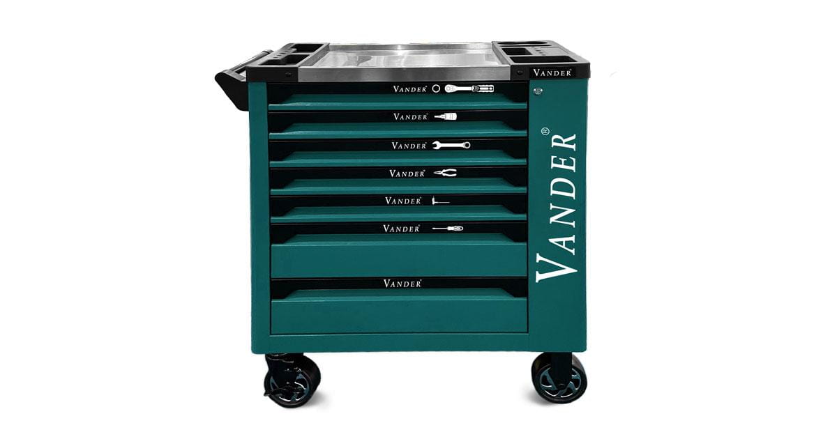 VANDER VSN258 Szafka Wózek narzędziowy 258 elementów