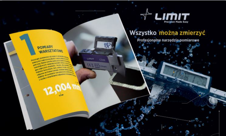 Najnowszy katalog narzędzi pomiarowych LIMIT